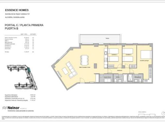 Piso en venta en Alovera, Castilla-La Mancha