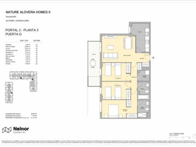 Piso en venta en Alovera, Castilla-La Mancha