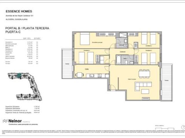 Piso en venta en Alovera, Castilla-La Mancha