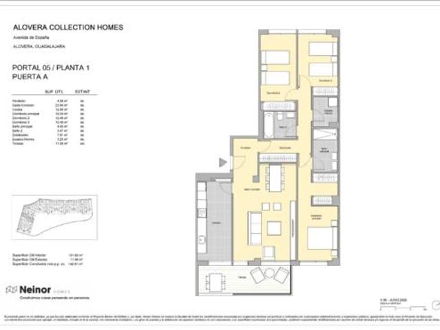 Piso en venta en Alovera