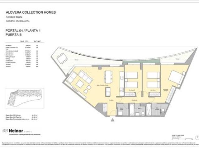 Piso en venta en Alovera