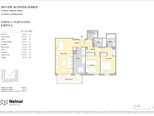 Piso en venta en Alovera, Castilla-La Mancha