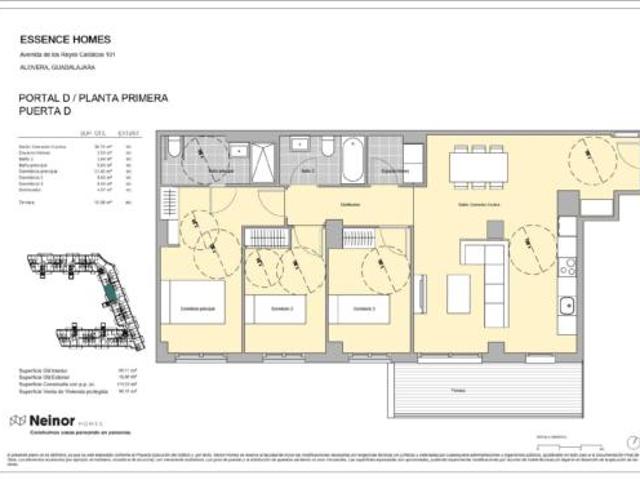 Piso en venta en Alovera, Castilla-La Mancha