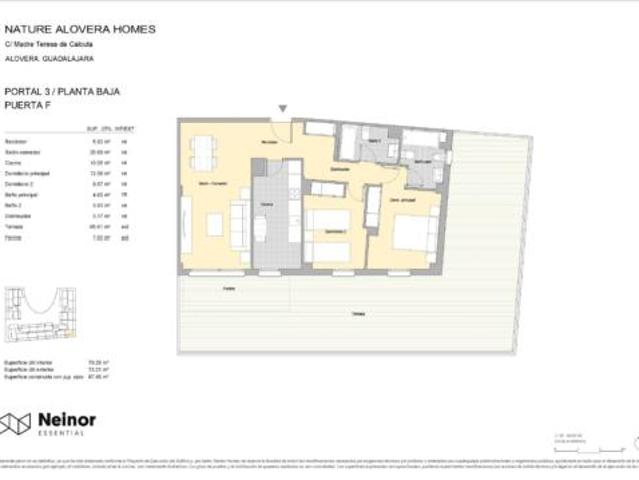 Piso en venta en Alovera, Castilla-La Mancha