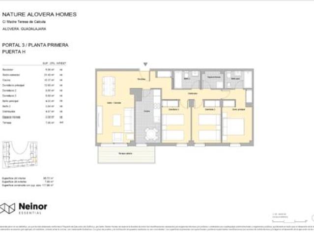 Piso en venta en Alovera, Castilla-La Mancha