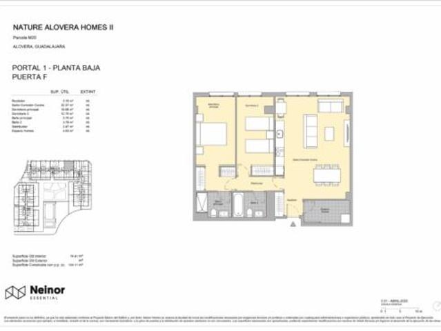 Piso en venta en Alovera