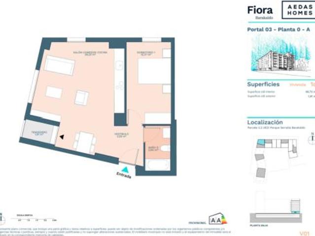 Piso en venta en Llano, Barakaldo