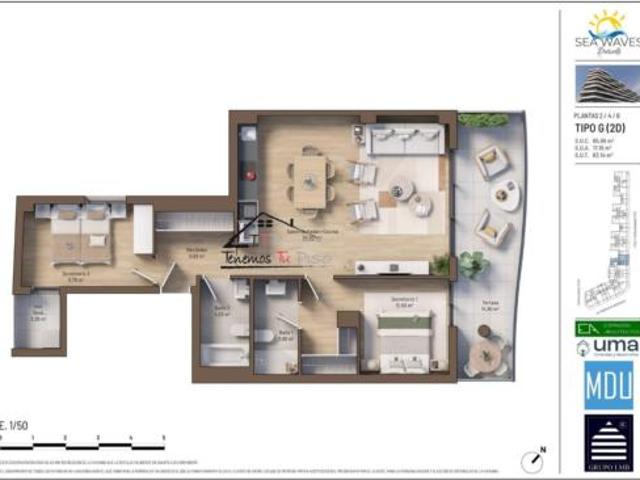 Piso en venta en el Baix Maestrat, Valencia