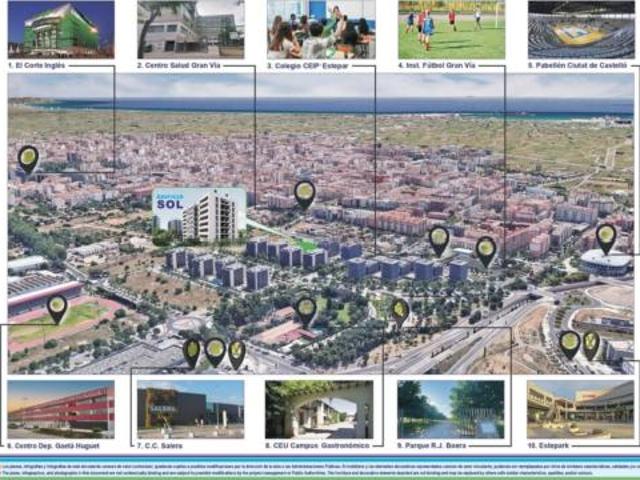 Piso en venta en el Poble Nou, Borriol
