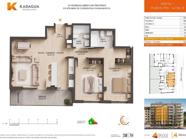 Piso en venta en Villasana de Mena, Valle de Mena