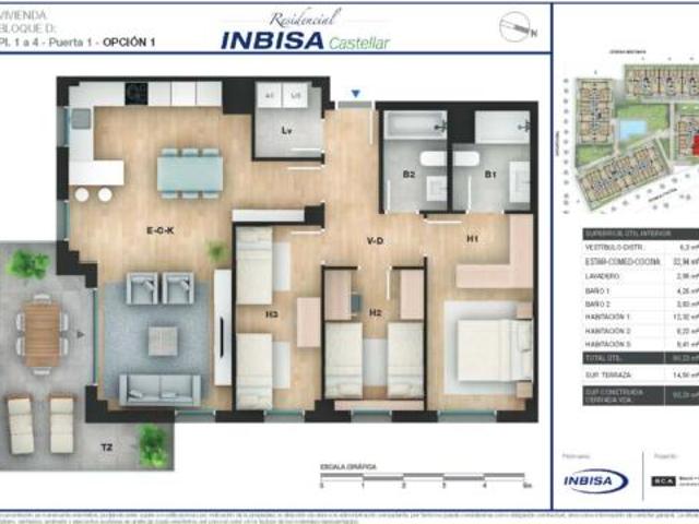 Piso en venta en Castellar Del Vallès