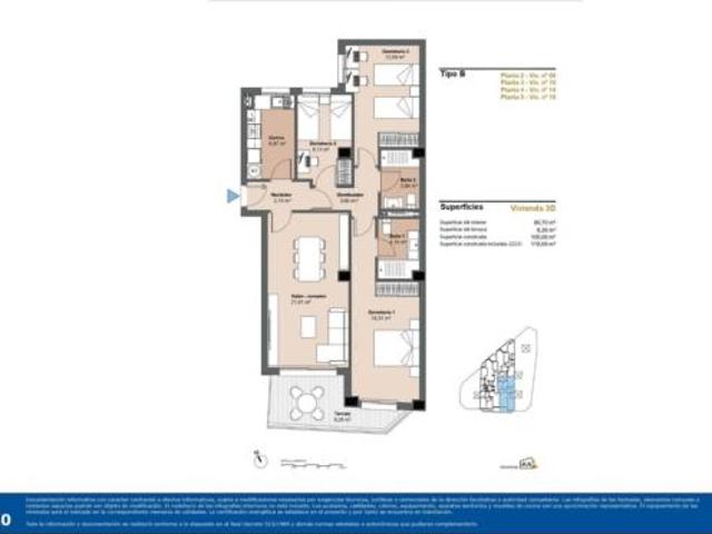 Piso en venta en Grup Sant Vicent Ferrer, la Plana Alta