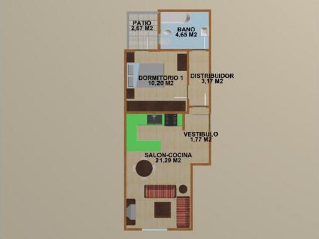 Piso en venta en Dalías, Andalucía