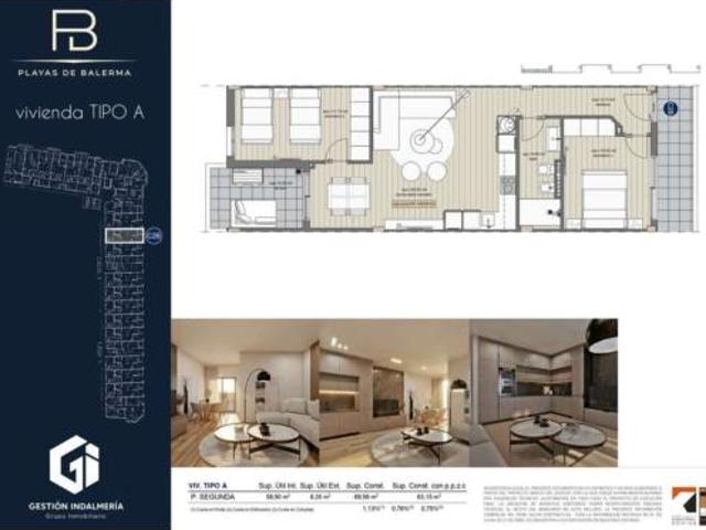 Piso en venta en Tahal, Andalucía