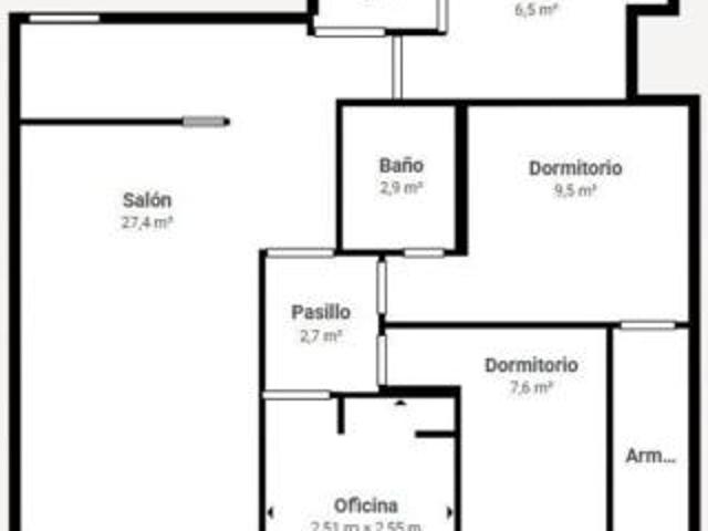 Piso en venta en La Cabaña, El Molar