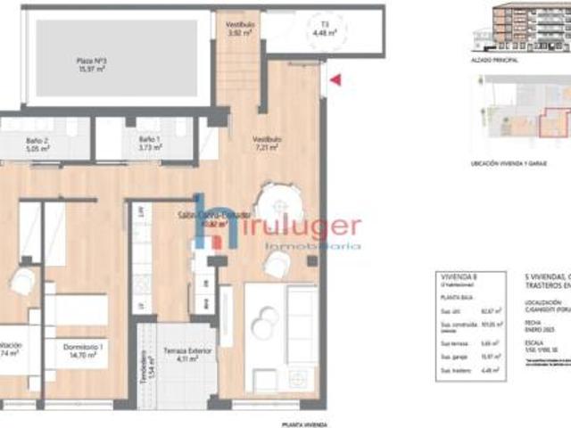 Piso en venta en Forua, Santa Ana auzunea