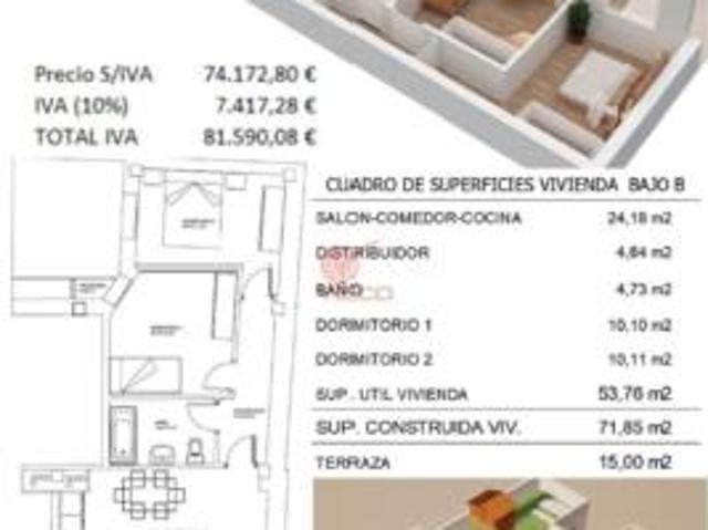 Piso en venta en Fuentes, Castilla-La Mancha