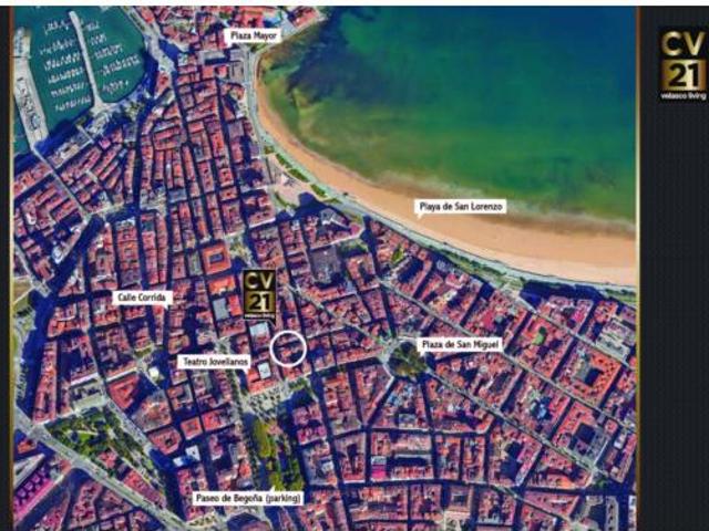 Piso en venta en Gijón, Centro