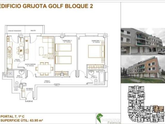 Piso en venta en Grijota, Castilla y León