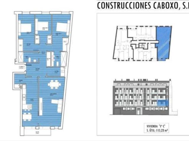 Piso en venta en Lugo