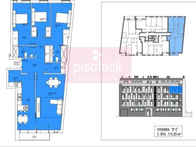 Piso en venta en Lugo, Galicia