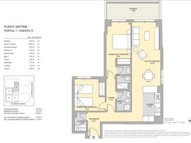 Piso en venta en Bailén-Miraflores, Málaga-Costa del Sol