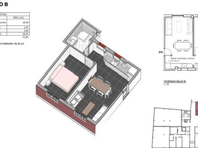 Piso en venta en Malpica De Tajo, Castilla-La Mancha