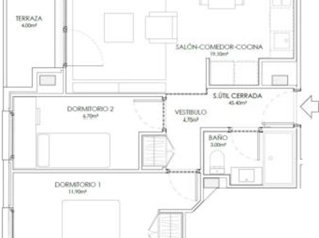 Piso en venta en Marchamalo, Castilla-La Mancha
