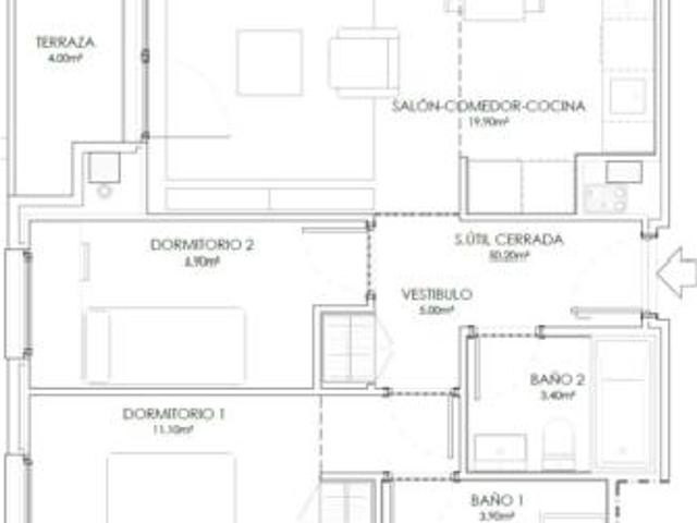 Piso en venta en Marchamalo, Castilla-La Mancha