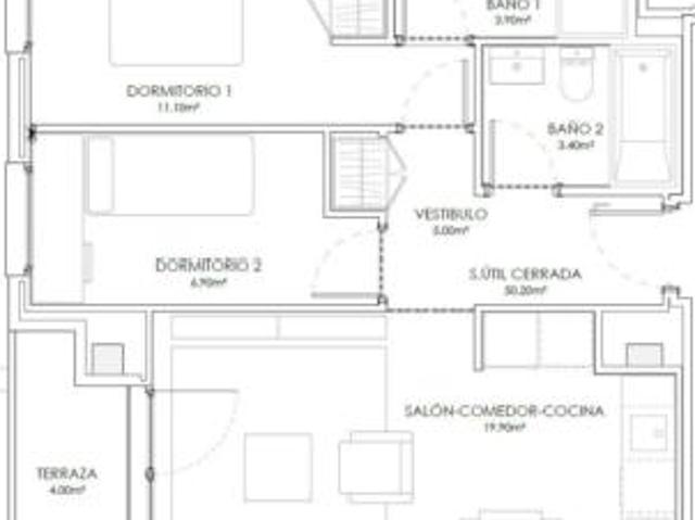 Piso en venta en Marchamalo, Castilla-La Mancha