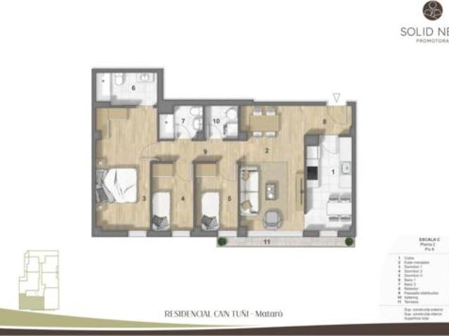Piso en venta en Cerdanyola, Maresme