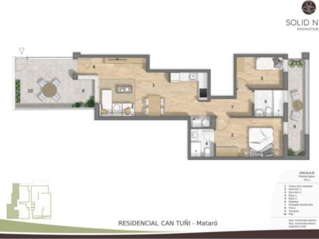 Piso en venta en Cerdanyola, Maresme