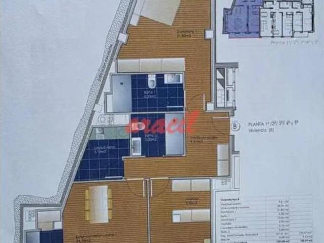 Piso en venta en O Posío, Ourense