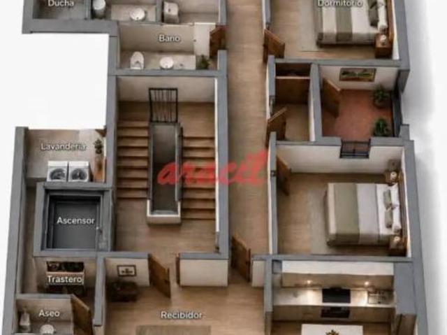 Piso en venta en Couto, Ourense