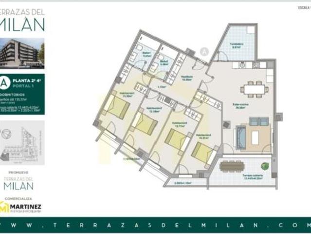 Piso en venta en Oviedo, Pumarín