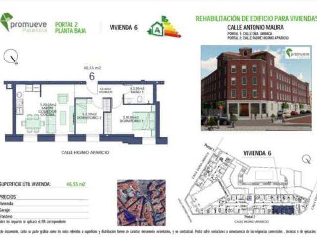 Piso en venta en Centro, Palencia