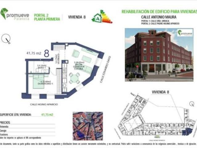 Piso en venta en Centro, Palencia
