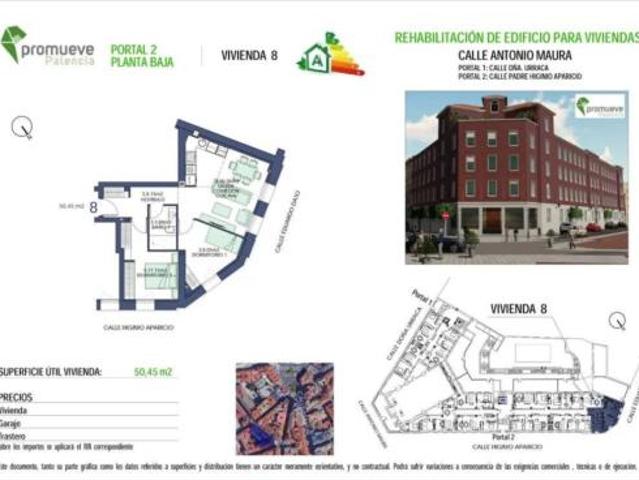 Piso en venta en Centro, Palencia