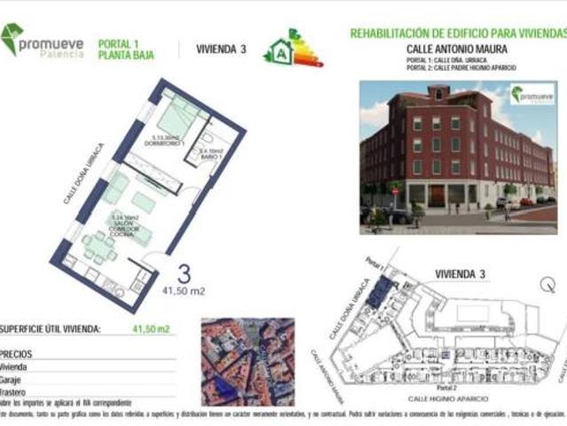 Piso en venta en Centro, Palencia