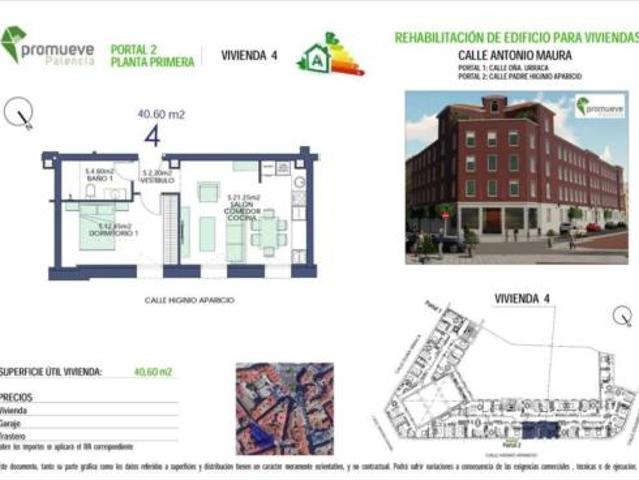 Piso en venta en Centro, Palencia