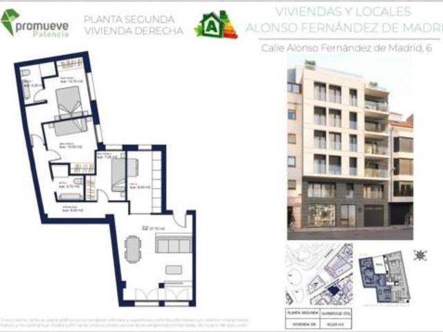 Piso en venta en Ave María, Palencia