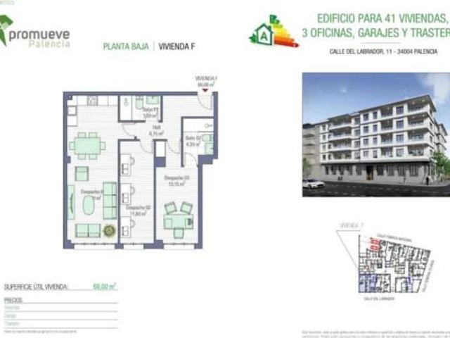 Piso en venta en La Lanera, Palencia