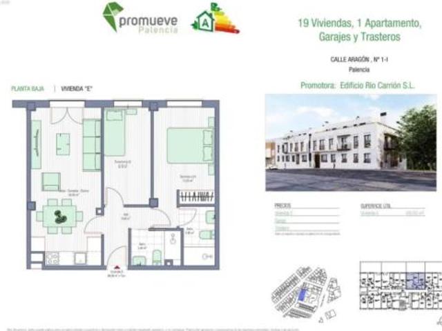 Piso en venta en El Cristo, Palencia
