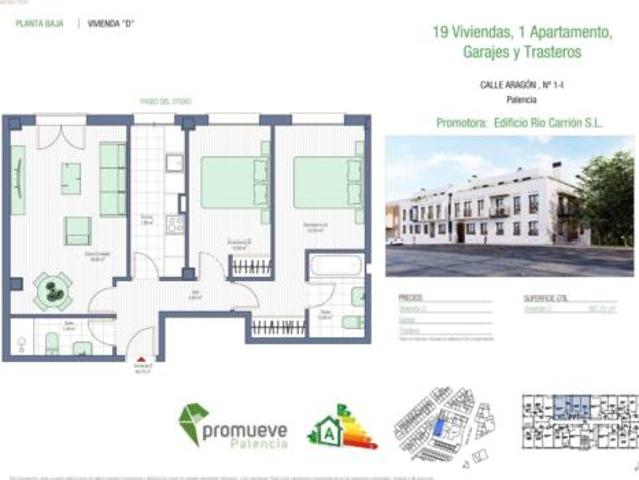 Piso en venta en El Cristo, Palencia
