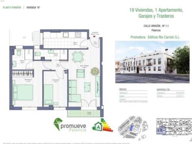 Piso en venta en El Cristo, Palencia