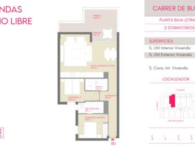 Piso en venta en es Viver, Palma