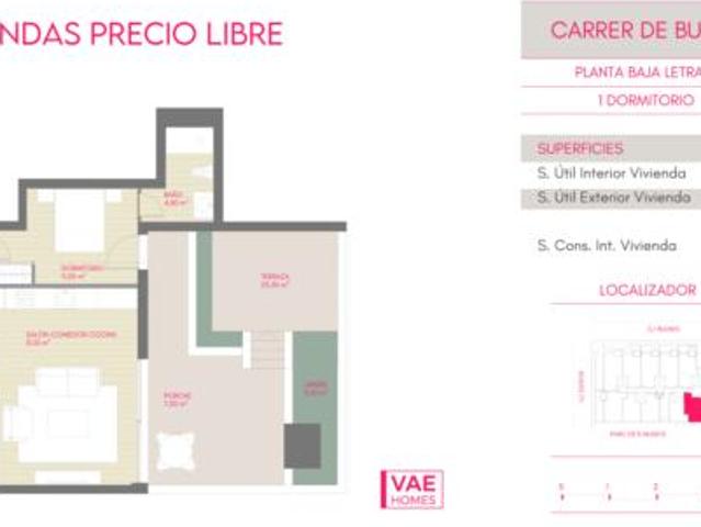 Piso en venta en es Viver, Palma