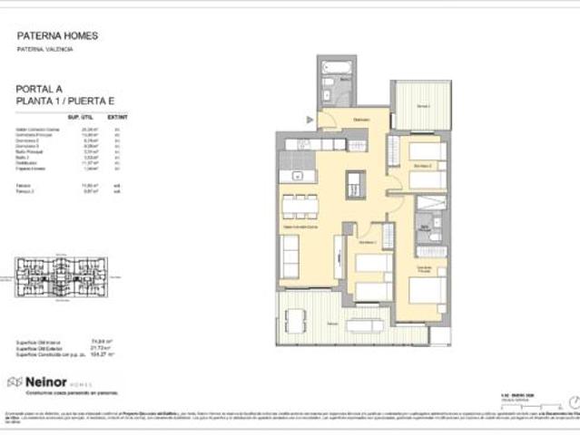 Piso en venta en l'Horta Nord, Valencia