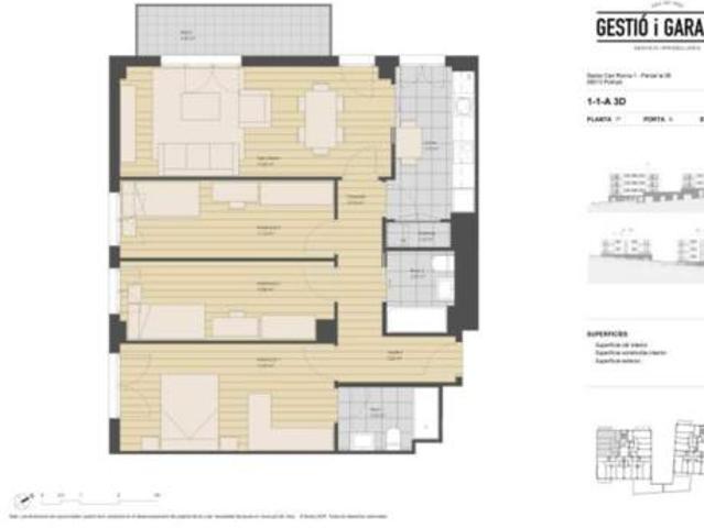 Piso en venta en Polinyà