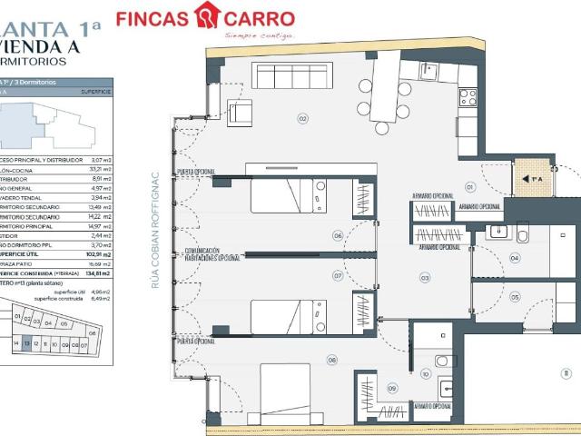 Piso en venta en Casco Antigo, Pontevedra